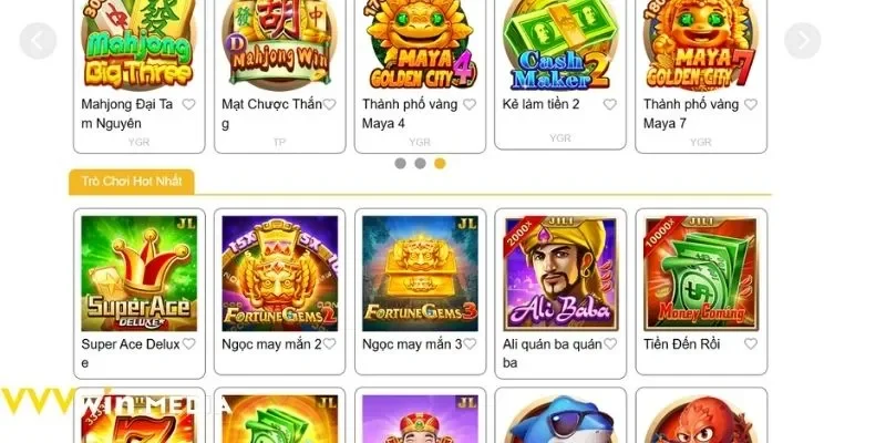 VVVWIN hỗ trợ nhiều phương thức nạp tiền tiện lợi, linh hoạt